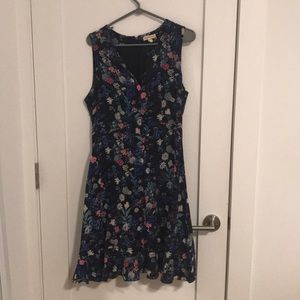 Rebecca Taylor sleeveless floral dress